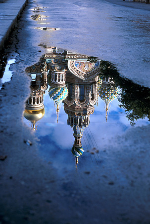 Cathedral Reflection -St. Petersburg