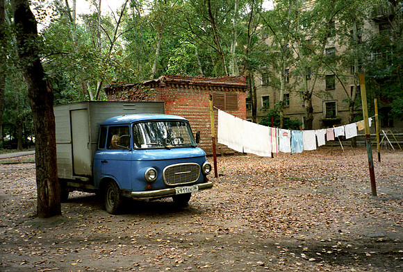 TruckClothesline